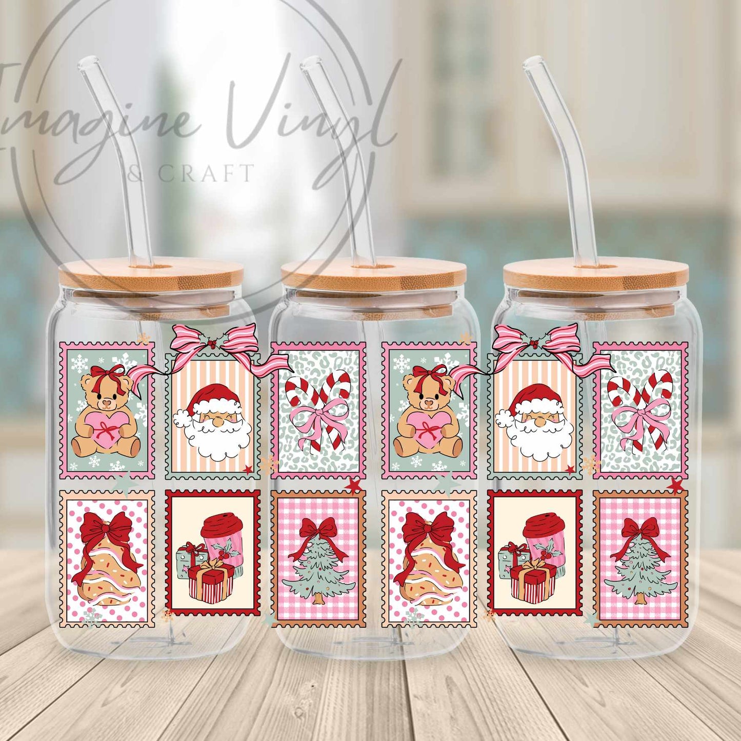 16oz UV-DTF Christmas.1 Cup Wraps