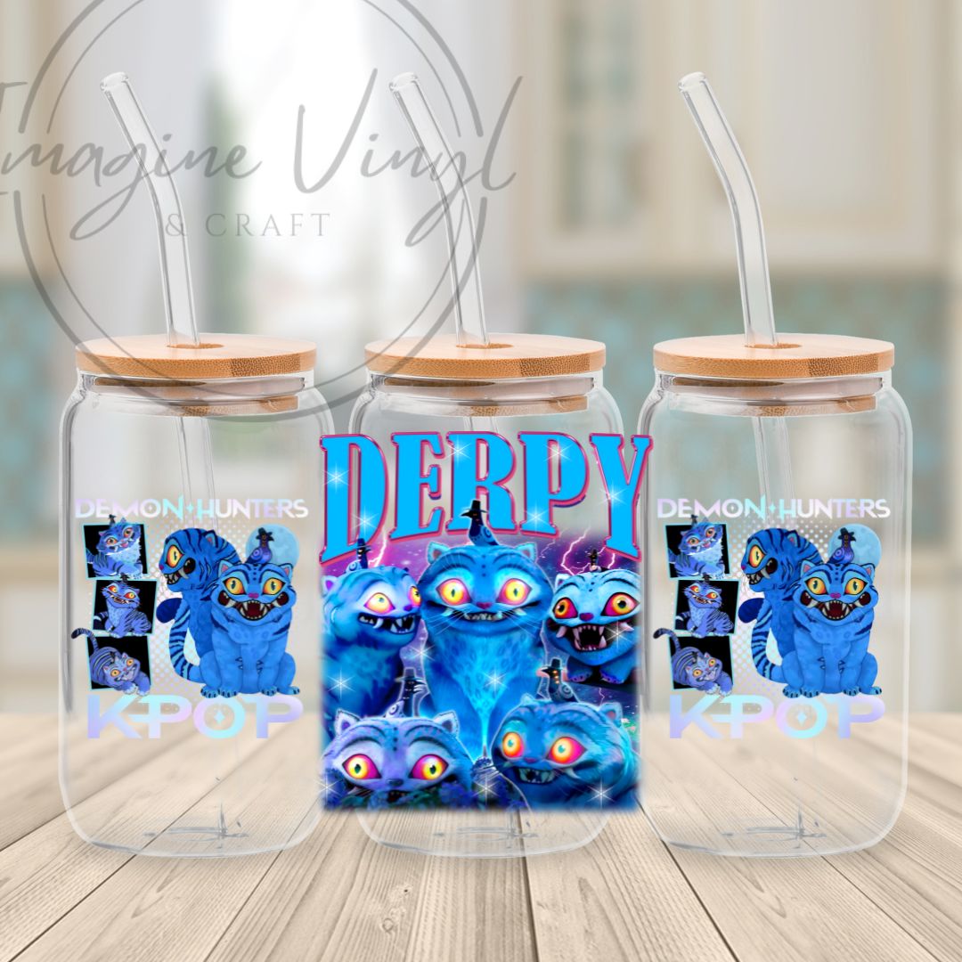 K-pop Demon Hunters 16oz UV DTF Wrap