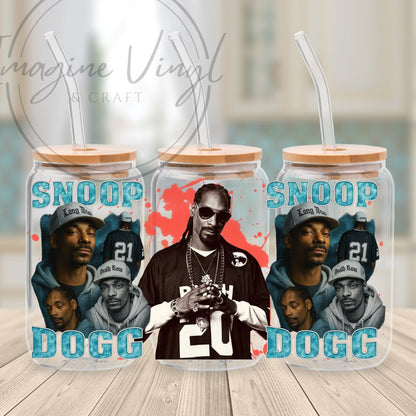Music Artists - 16oz UV DTF Wrap