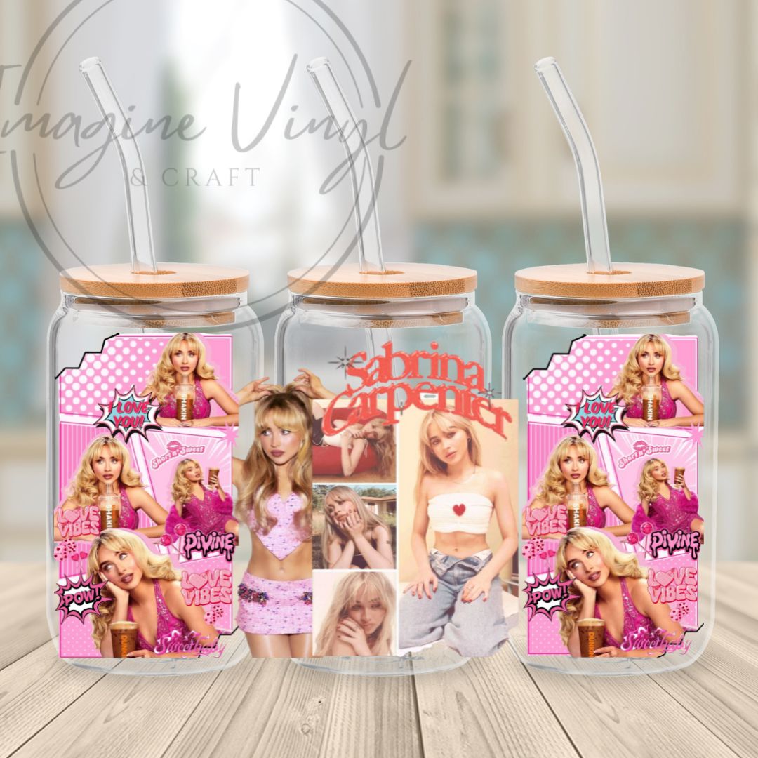 Music Artists - 16oz UV DTF Wrap