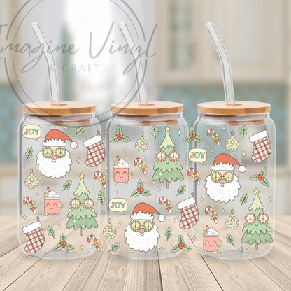 16oz UV-DTF Christmas.1 Cup Wraps