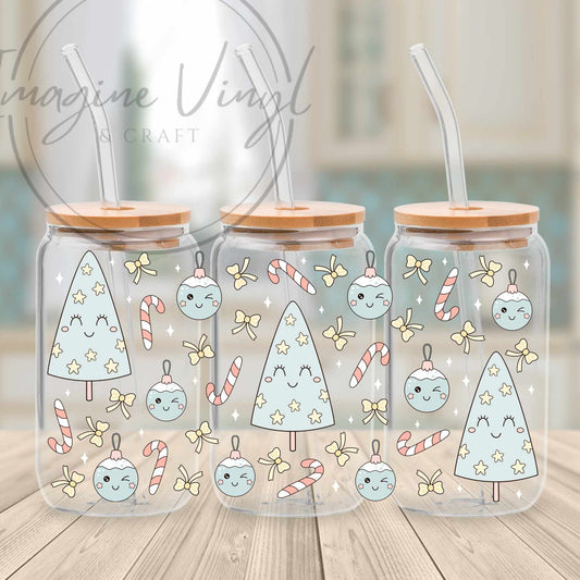 16oz UV-DTF Christmas.1 Cup Wraps