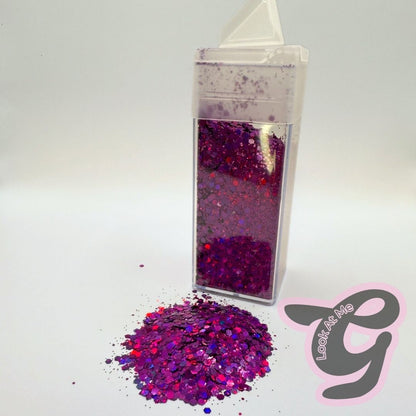Single Tone Glitter "PLUM"