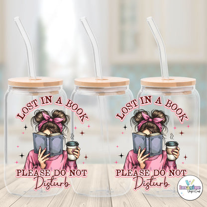 16oz UV DTF - Books