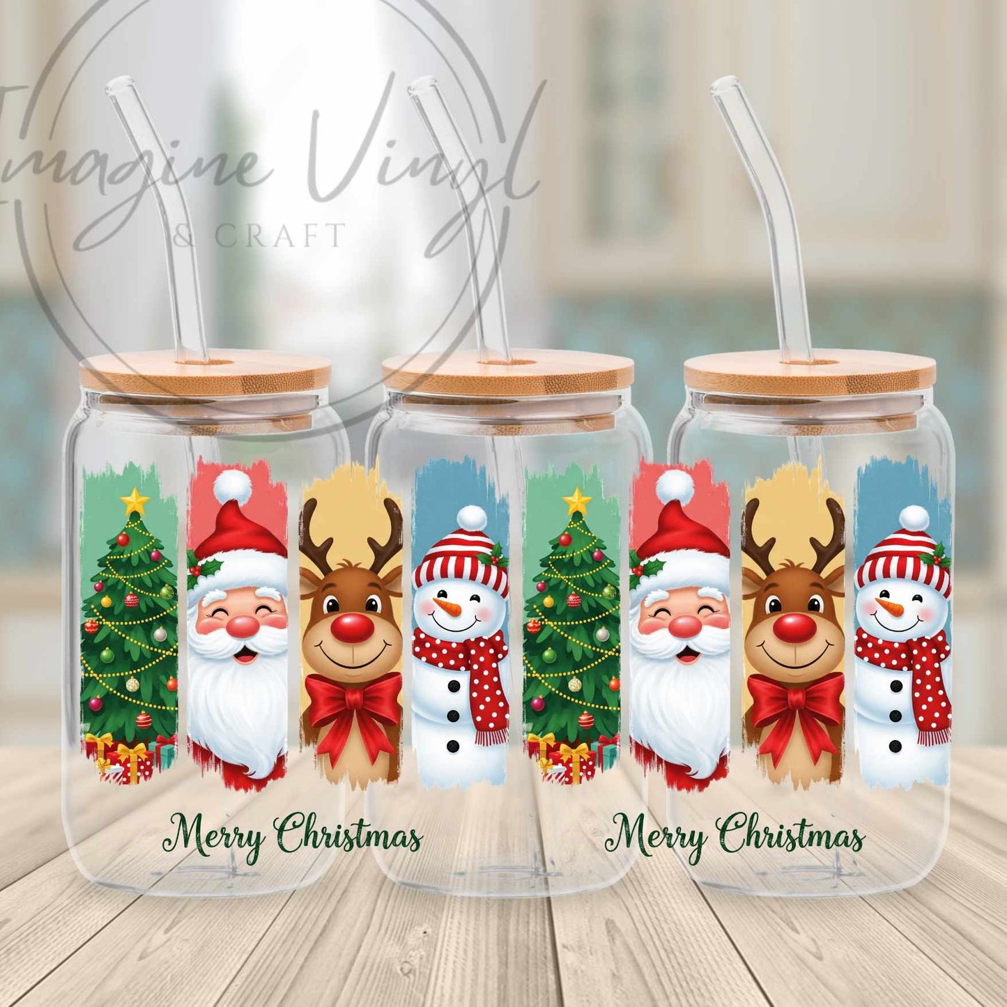 16oz UV-DTF Christmas.1 Cup Wraps