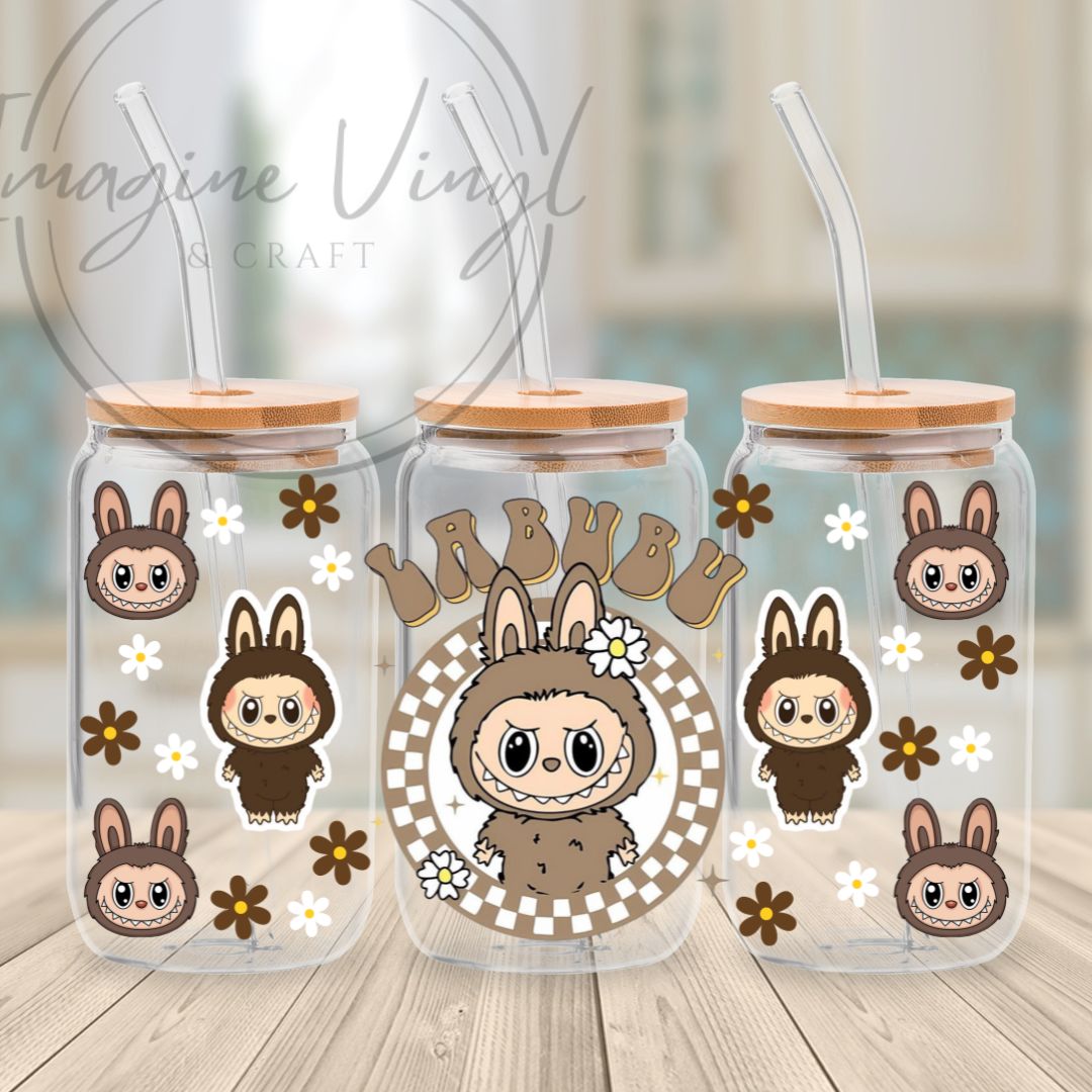 Secret -Labubu 16oz cup wrap