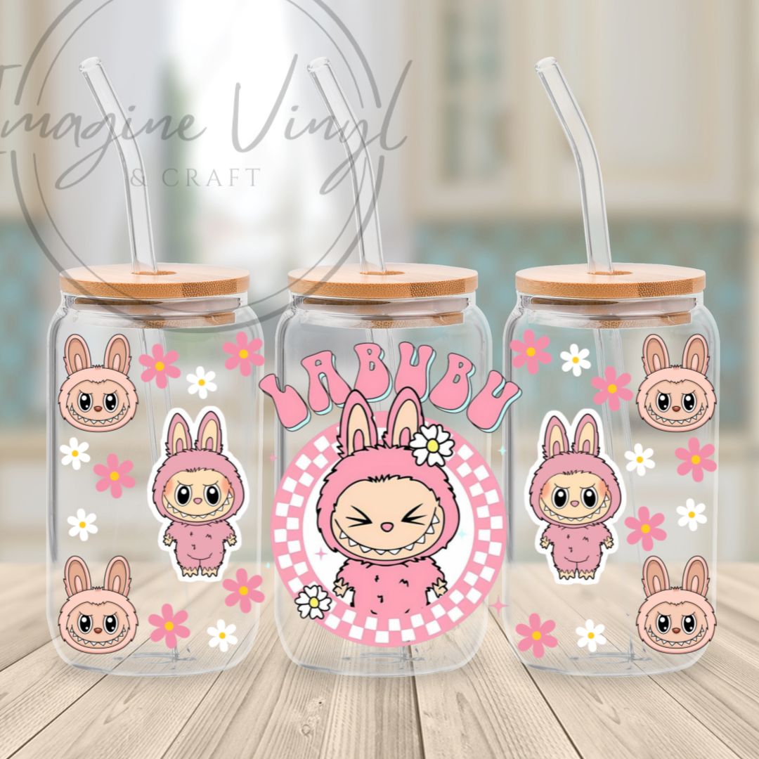 Secret -Labubu 16oz cup wrap