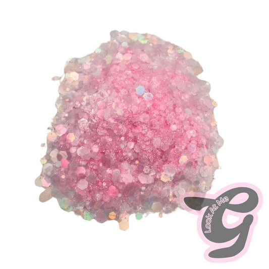 Pastel Shimmer Mix Glitter "COTTON"