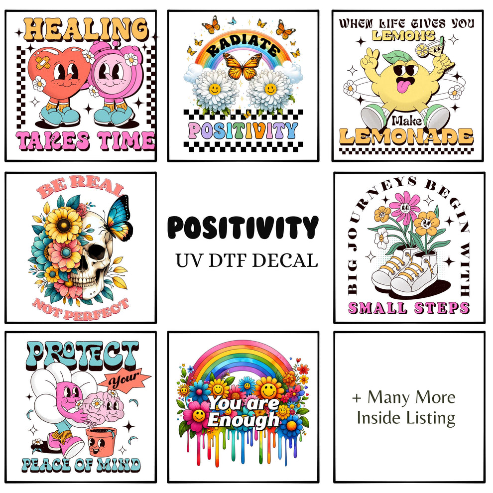UV-DTF Postivity Decals – Imagine Vinyl