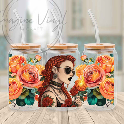 16oz UV DTF Wrap - Obviously Orange