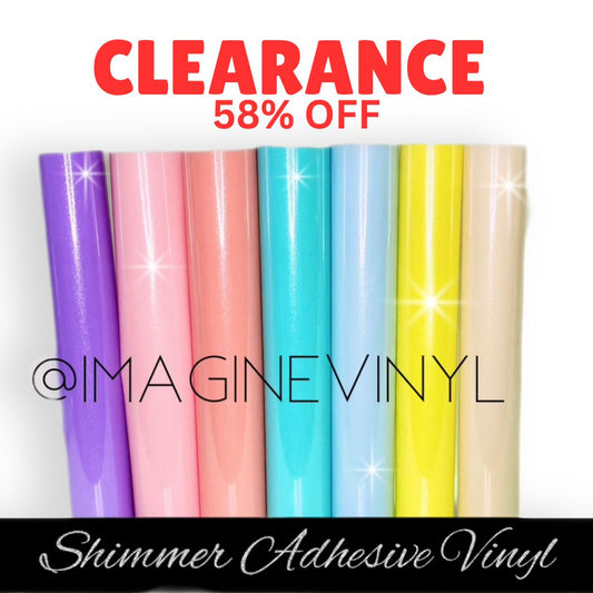 Shimmer Adhesive Vinyl