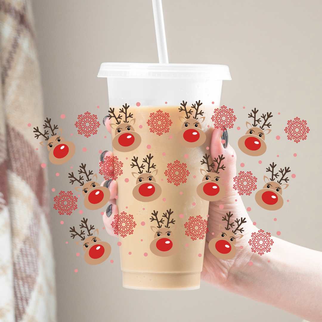 UVDTF 24oz Christmas Cold Cup Wraps