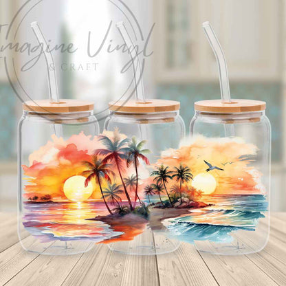 16oz UV DTF Wrap - Obviously Orange