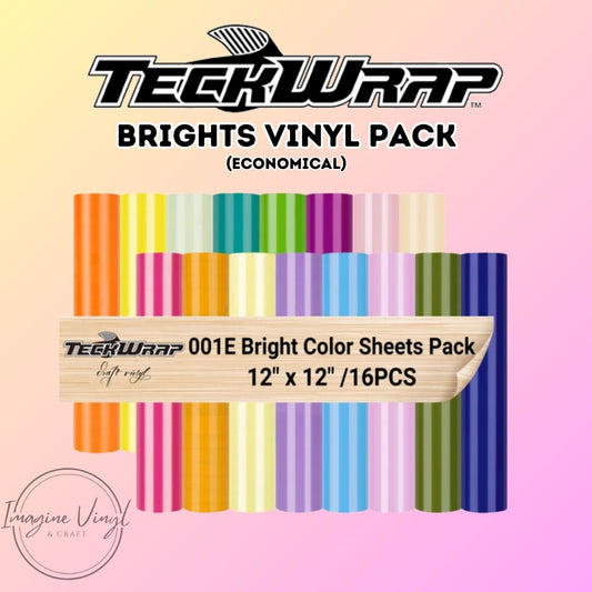 Economical Brights Vinyl Pack - Teckwrap