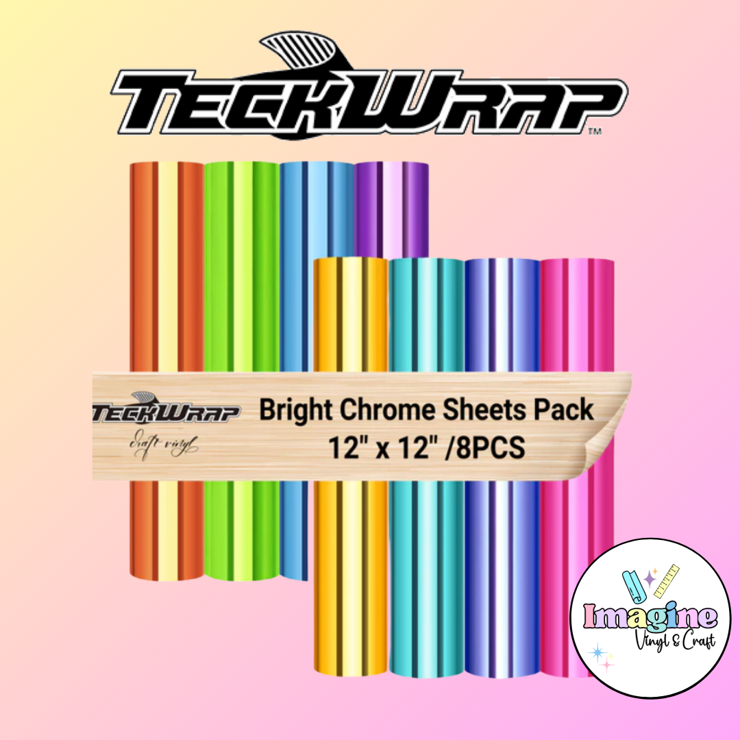 Bright Chrome Adhesive Vinyl Pack - Teckwrap