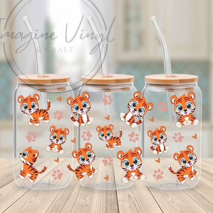 16oz UV DTF Wrap - Obviously Orange