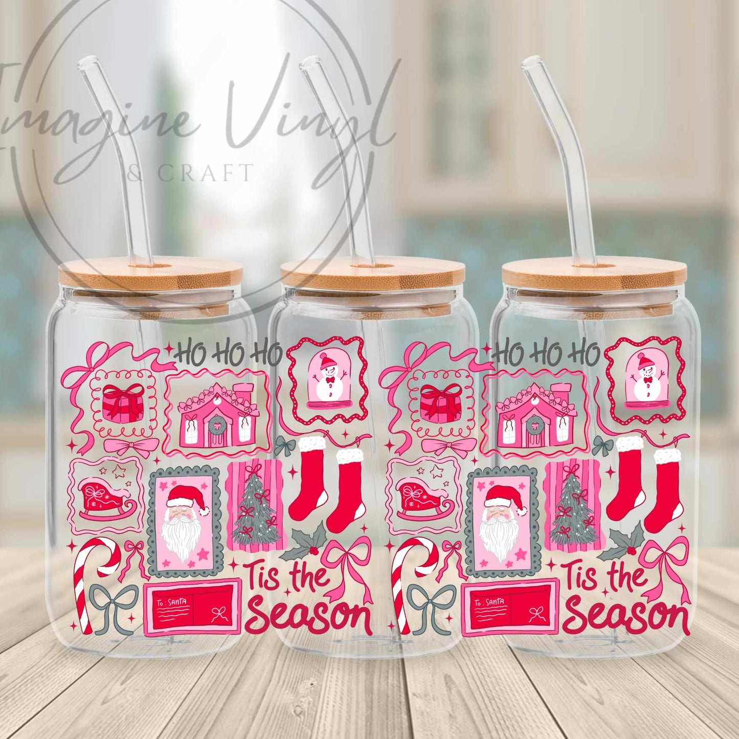 16oz UV-DTF Christmas.1 Cup Wraps