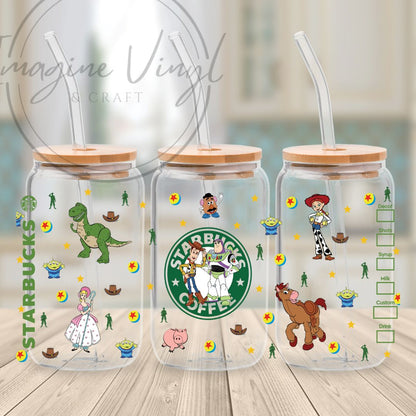 Secret -Toy Story 16oz cup wrap
