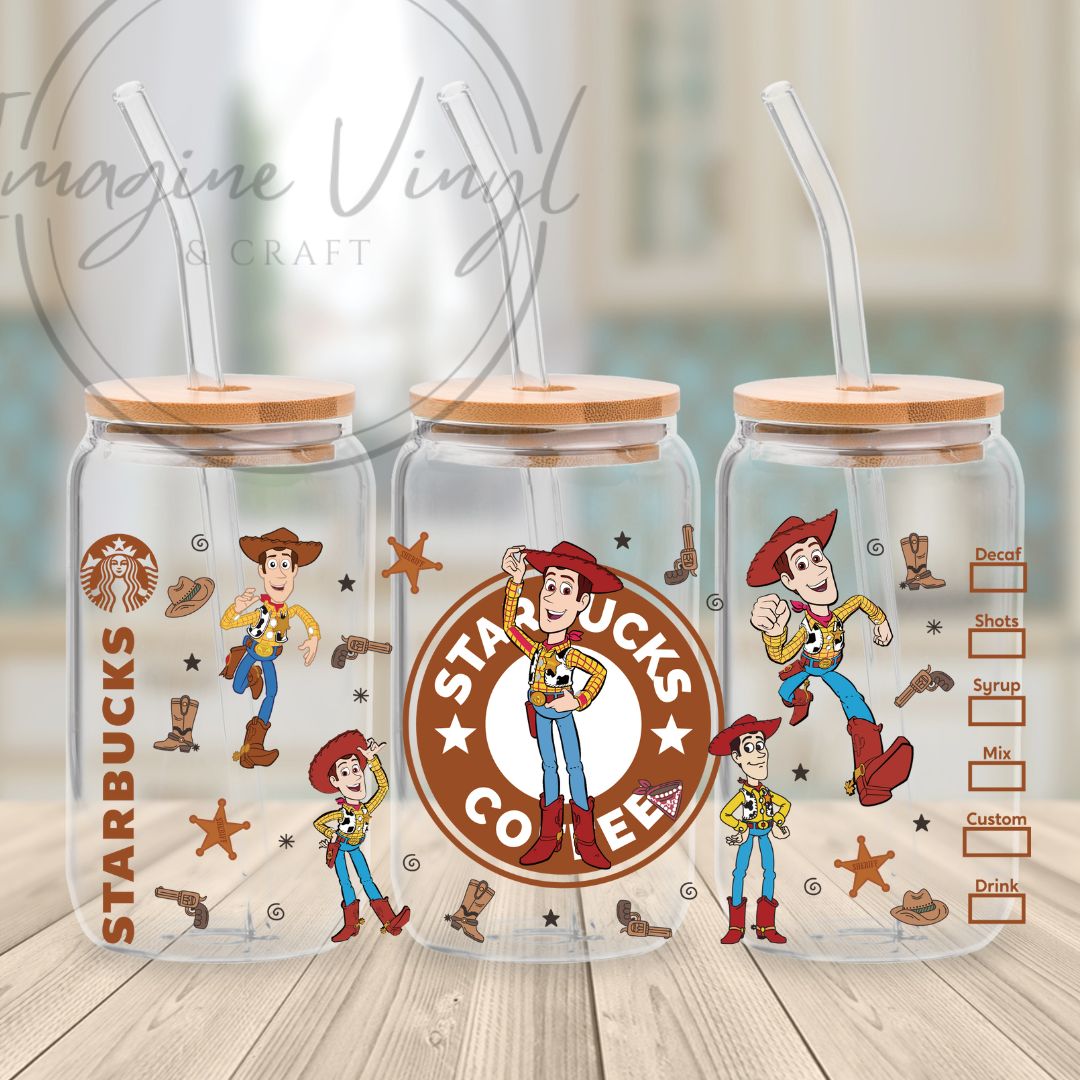 Secret -Toy Story 16oz cup wrap
