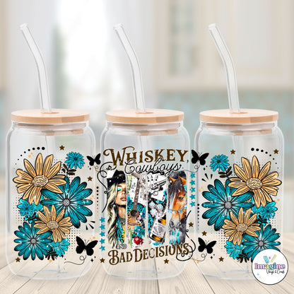 16oz UV DTF Wild West