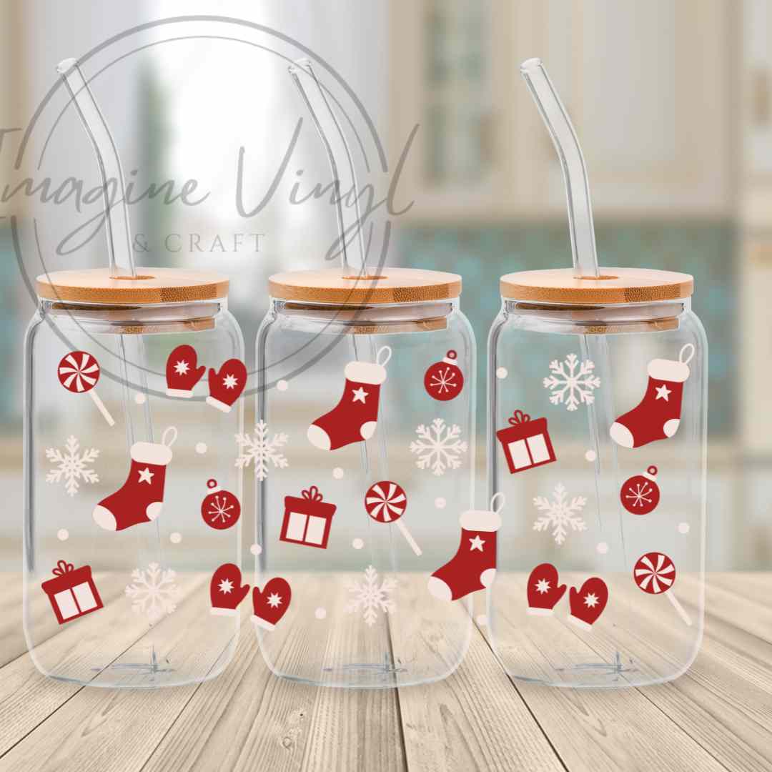 16oz Christmas Cup Wraps Volume 1