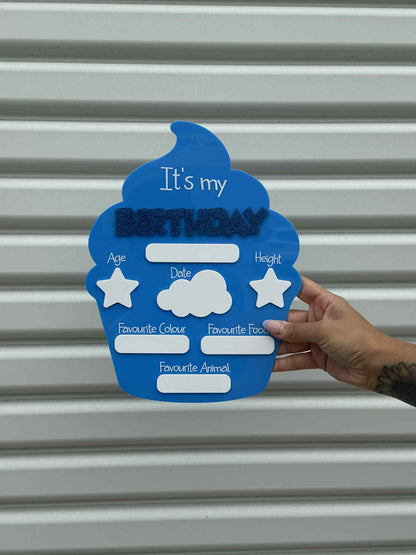 Acrylic Birthday Board