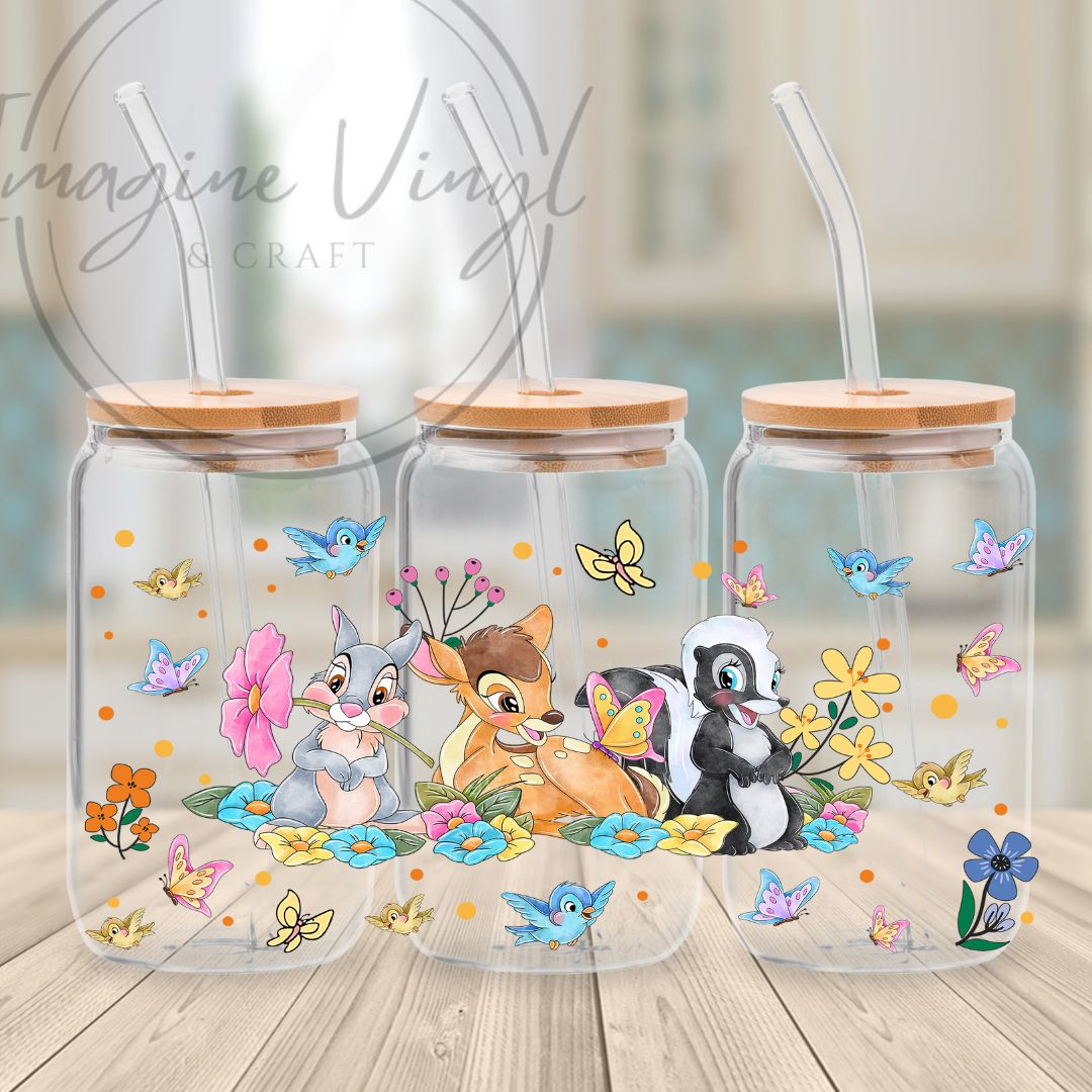 Secret -Bambi 16oz cup wrap