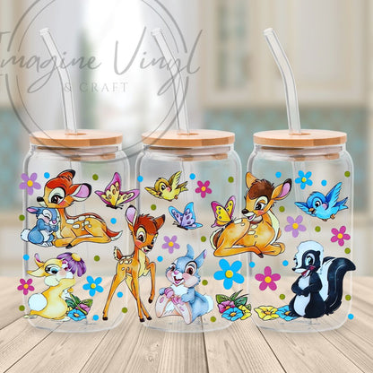 Secret -Bambi 16oz cup wrap