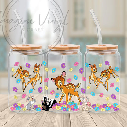Secret -Bambi 16oz cup wrap