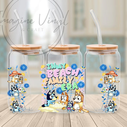 Secret -Bluey 16oz cup wrap