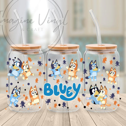 Secret -Bluey 16oz cup wrap