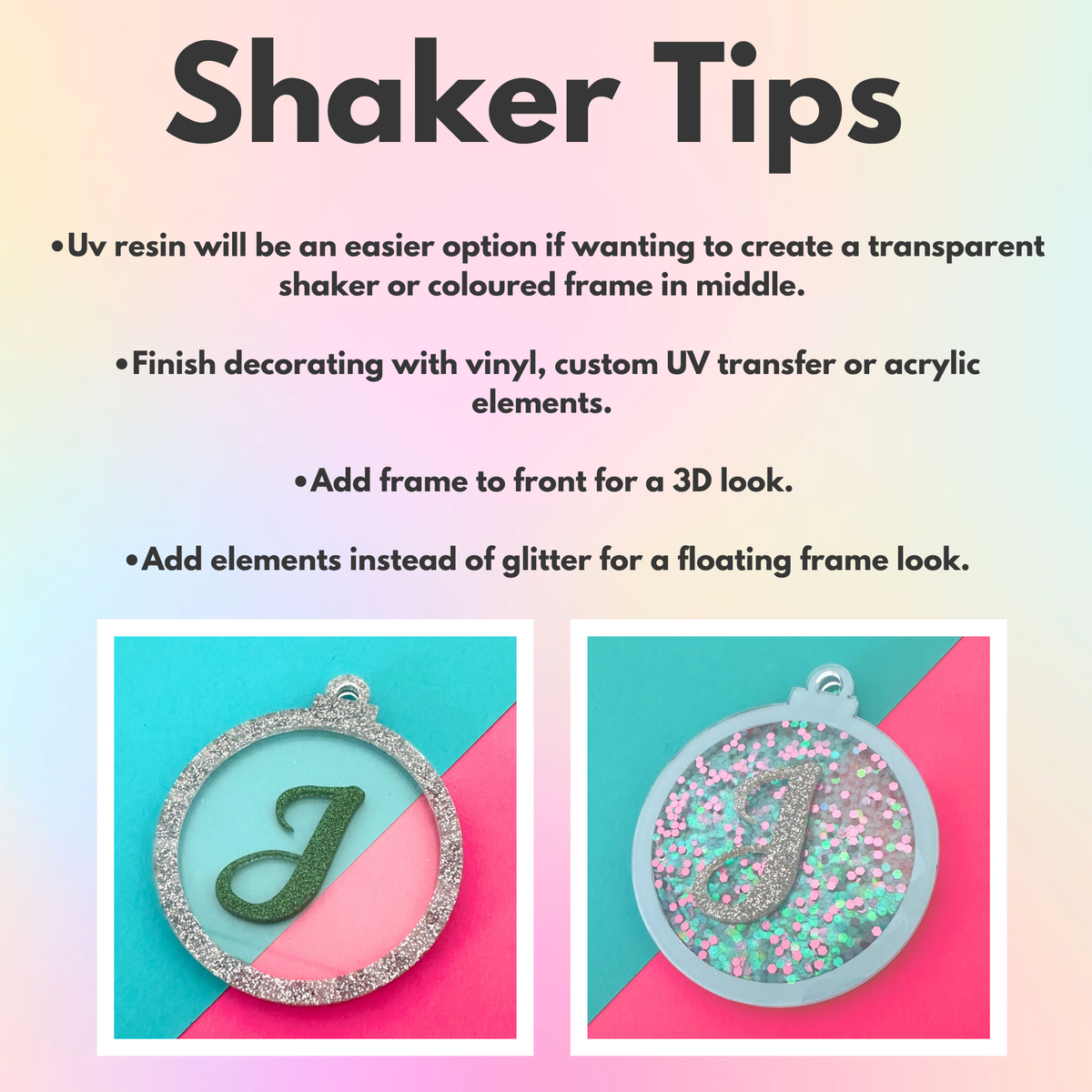 Shaker Topper Shaker Cake Topper Kit – Imagine Vinyl