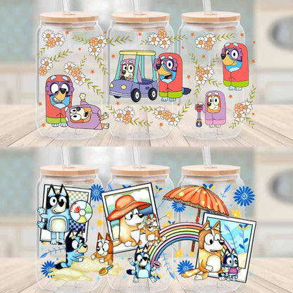 Secret -Bluey 16oz cup wrap