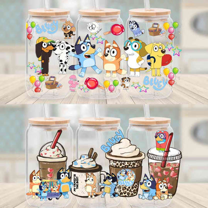 Secret -Bluey 16oz cup wrap