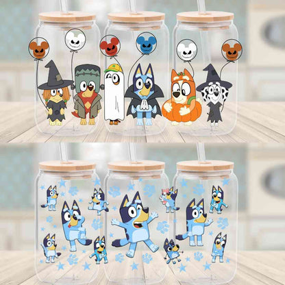 Secret -Bluey 16oz cup wrap
