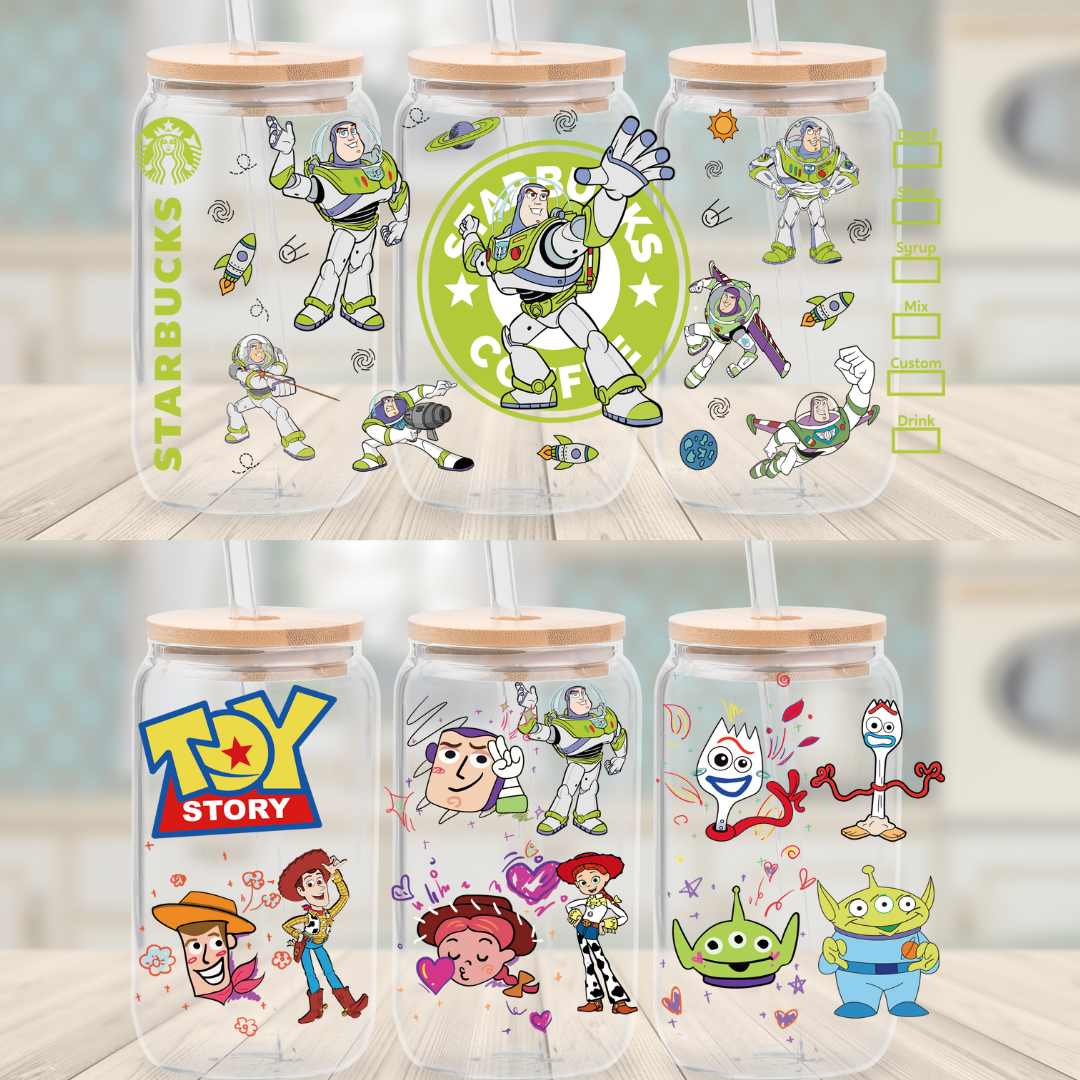Secret -Toy Story 16oz cup wrap