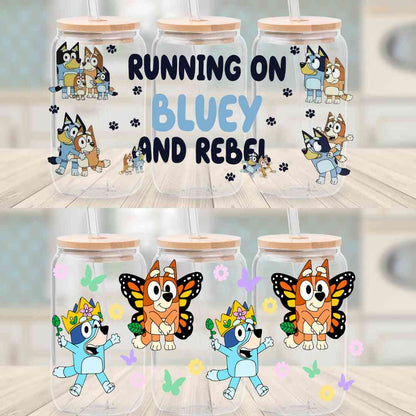 Secret -Bluey 16oz cup wrap
