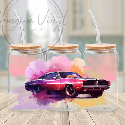 Cars   - 16oz UV DTF Wrap