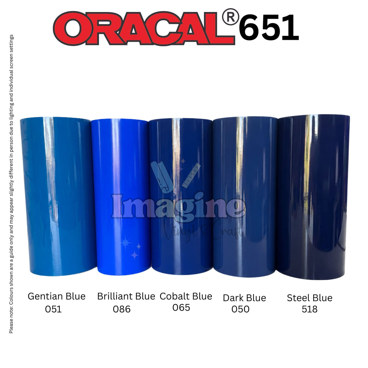630mm Oracal 651