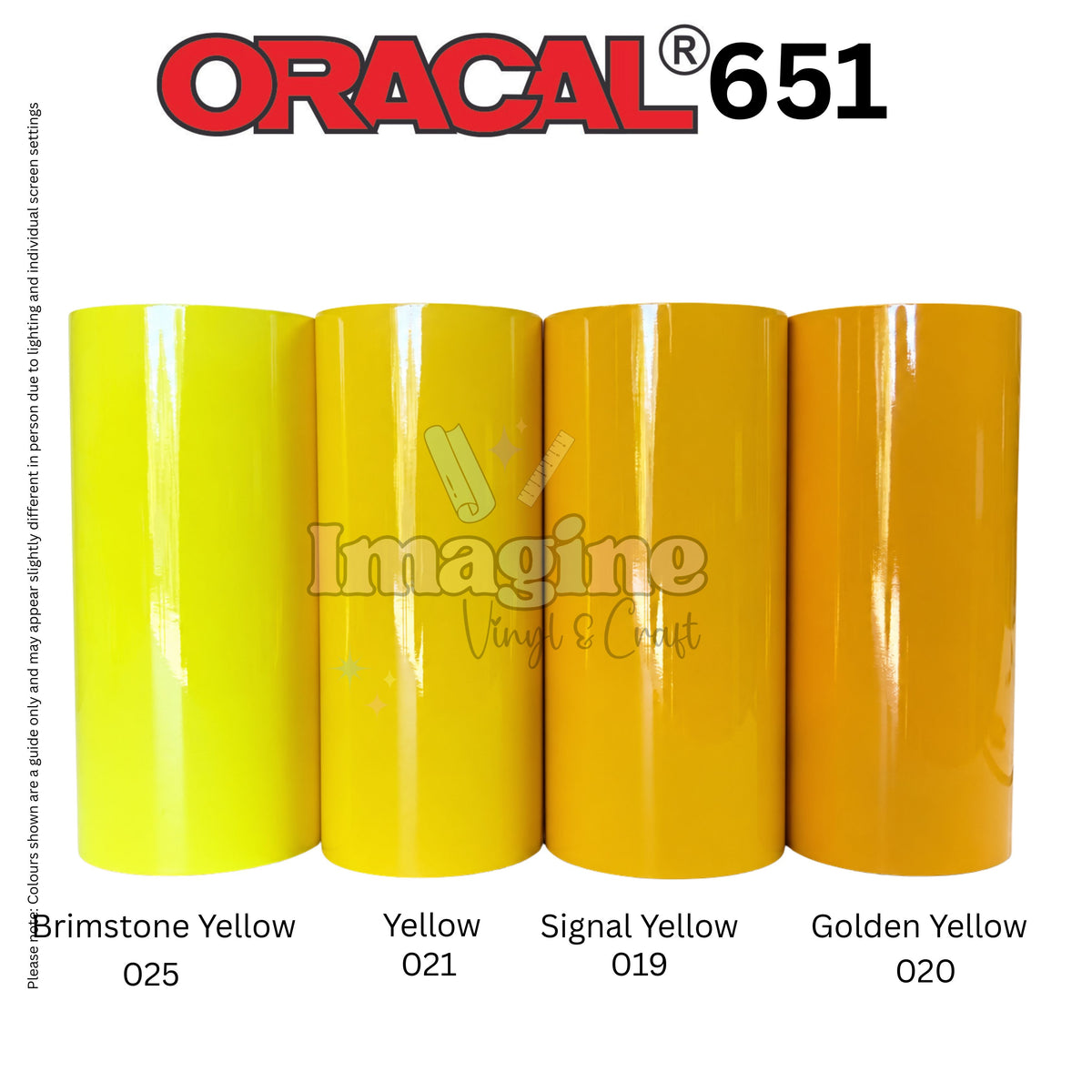 630mm Oracal 651