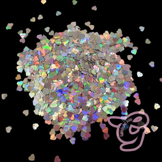 Glitter Shapes “HEARTS” 50g