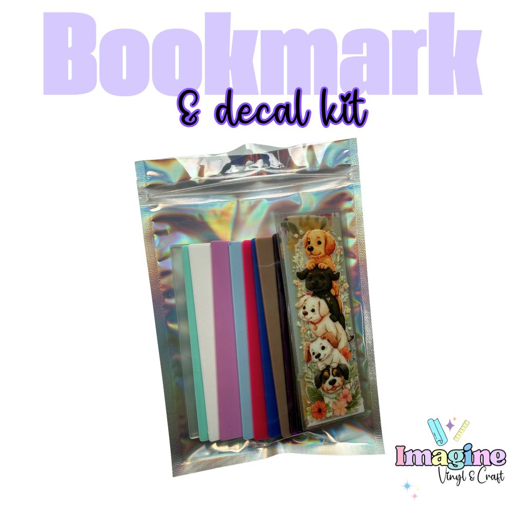 Bookmark And UV-DTF Decal Kit