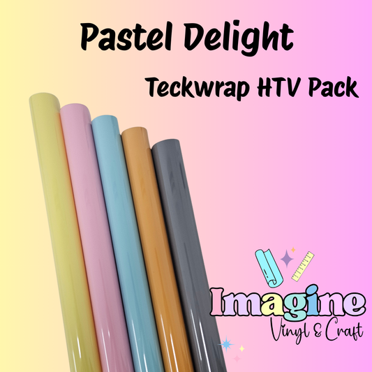 Pastel Delight Teckwrap HTV Pack