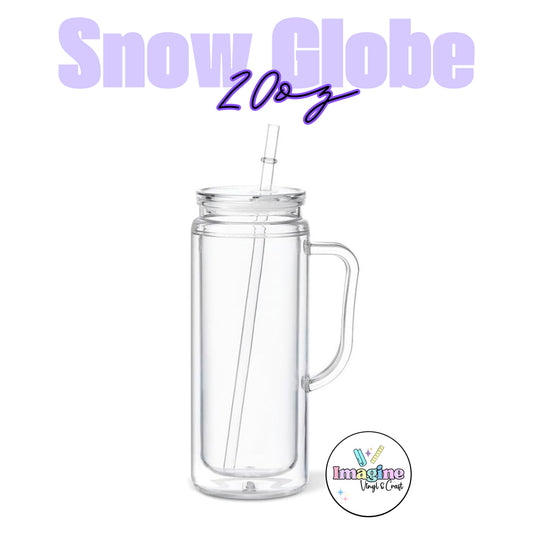 Handle Snow Globe - 20oz