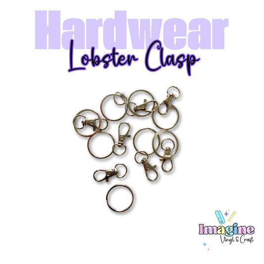 Keyring Hardware with Lobster Clasp