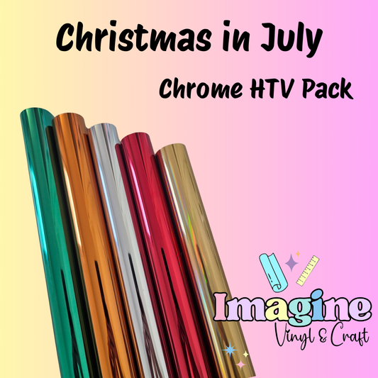 Christmas in July Chrome HTV Pack